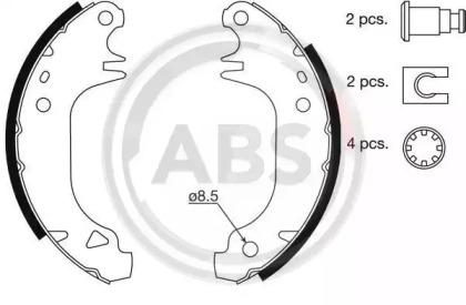 A.B.S. 8311 Brake pads