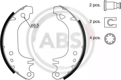 A.B.S. 8312 Brake pads