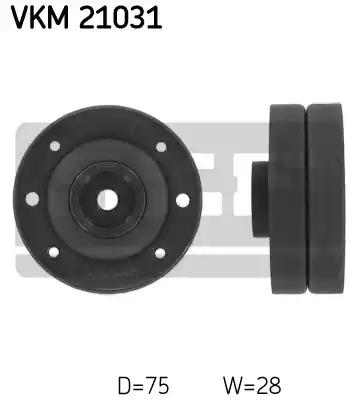 SKF VKM 21031 Ролик обводной ремня грм