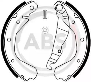 A.B.S. 8808 Колодки гальмівні A.B.S. 8808 Колодки гальмівні