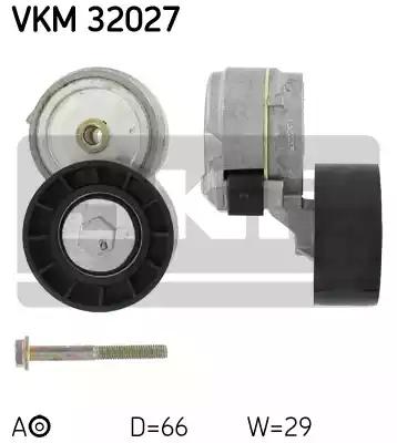 SKF VKM 32027 Ролик натяжной SKF VKM 32027 Ролик натяжной