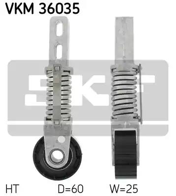 SKF VKM 36035 Ролик натяжной SKF VKM 36035 Ролик натяжной
