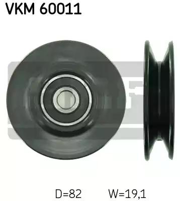 SKF VKM 60011 Ролик направляючий