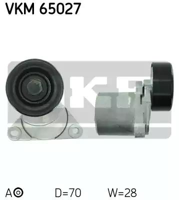 SKF VKM 65027 Ролик натяжний ременя поліклинового SKF VKM 65027 Ролик натяжний ременя поліклинового