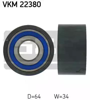 SKF VKM 22380 Ролик обводной ремня грм