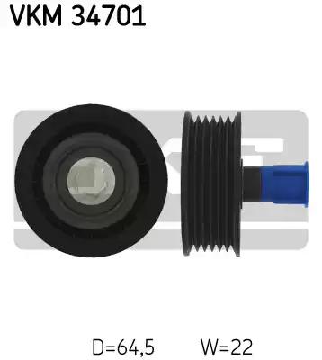 SKF VKM 34701 Ролик натяжной SKF VKM 34701 Ролик натяжной