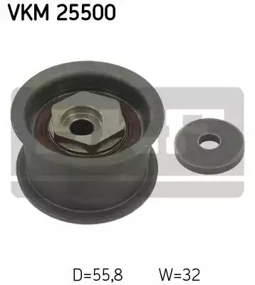 SKF VKM 25500 Ролик обводной ремня грм