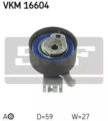 SKF VKM 16604 Ролик натяжителя SKF VKM 16604 Ролик натяжителя