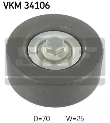 SKF VKM 34106 Ролик натяжной SKF VKM 34106 Ролик натяжной