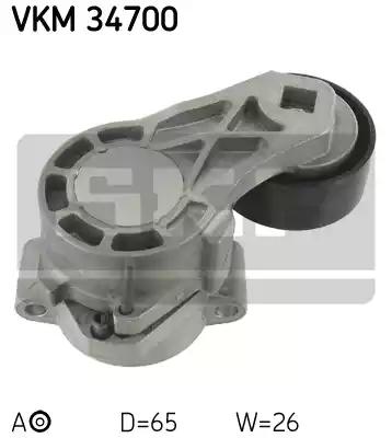 SKF VKM 34700 Ролик натажной ремня поликлинового