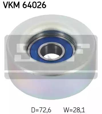 SKF VKM 64026 Ролик натяжной SKF VKM 64026 Ролик натяжной