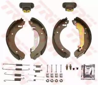 TRW BK1634 Колодки гальмівні TRW BK1634 Колодки гальмівні