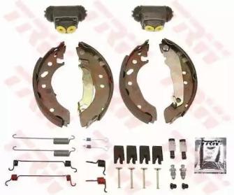TRW BK1657 Колодки гальмівні TRW BK1657 Колодки гальмівні