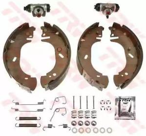 TRW BK1666 Колодки гальмівні