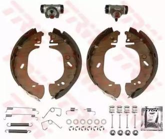 TRW BK1667 Колодки гальмівні TRW BK1667 Колодки гальмівні