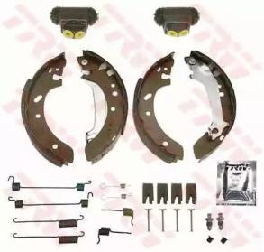 TRW BK1675 Колодки гальмівні