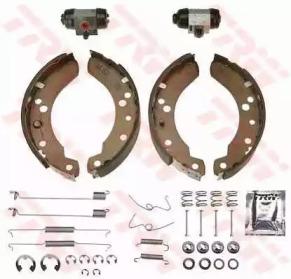 TRW BK1677 Колодки гальмівні