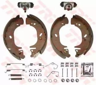TRW BK1683 Колодки тормозные TRW BK1683 Колодки тормозные