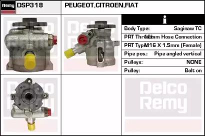 Remy DSP318 Steering pump Remy DSP318 Steering pump