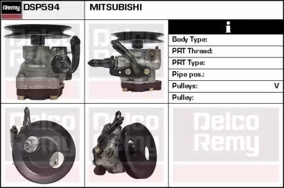 Remy DSP594 Steering pump