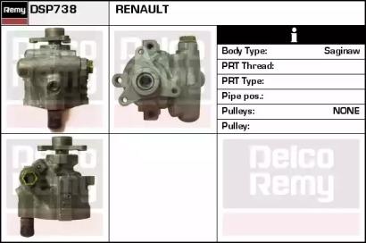 Remy DSP738 Steering pump
