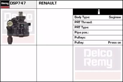 Remy DSP747 Насос гидроусилителя руля