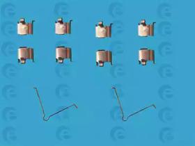 ERT 420015 Spring set disc brake ERT 420015 Spring set disc brake