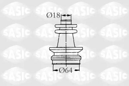 Sasic 2873653 Dust boot kit axle joint