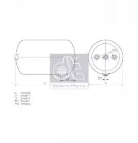 Diesel Technic 3.70113 Пневмоподушка