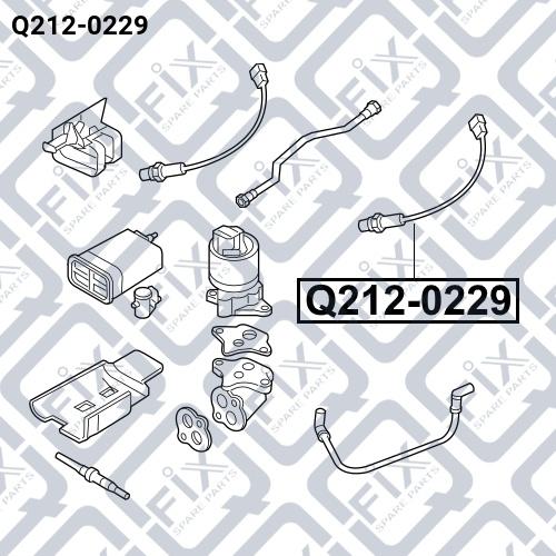 Q-FIX Q2120229 Лямбда-зонд Q-FIX Q2120229 Лямбда-зонд