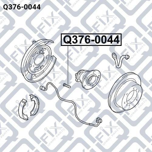 Q-FIX Q3760044 Гайка колісна