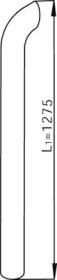Dinex 68701 Выпускная труба отработанных газов Dinex 68701 Выпускная труба отработанных газов