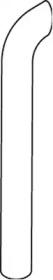 Dinex 68741 Exhaust pipe