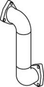 Dinex 69104 Exhaust pipe