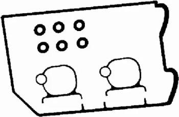 BGA RK4370 Прокладка кришки клапанів BGA RK4370 Прокладка кришки клапанів