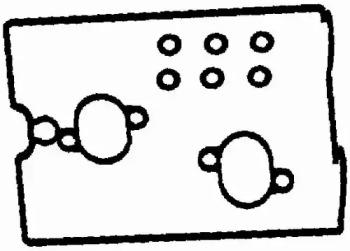 BGA RK4373 Прокладка кришки клапанів BGA RK4373 Прокладка кришки клапанів