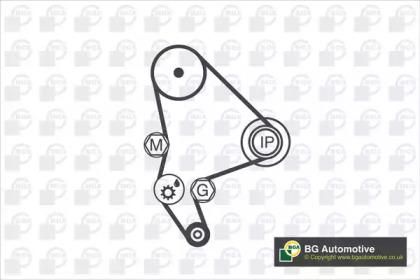 BGA TB1430K Ремінь ГРМ комплект BGA TB1430K Ремінь ГРМ комплект