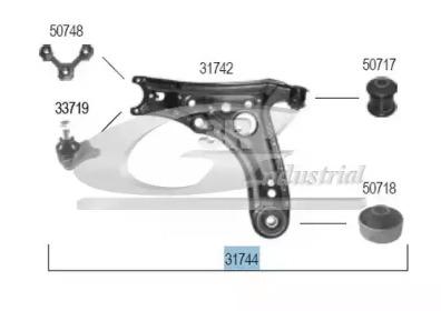 3RG 31744 Arm assy suspension