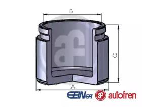 Autofren D025341 Piston assy caliper Autofren D025341 Piston assy caliper