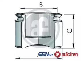 Autofren D025444 Piston assy caliper Autofren D025444 Piston assy caliper
