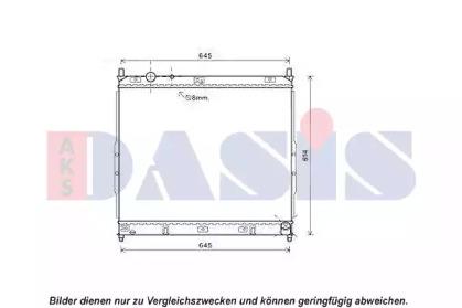AKS Dasis 510133N Радіатор