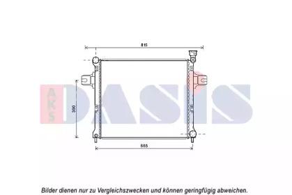 AKS Dasis 520131N Радіатор