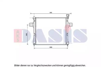 AKS Dasis 520132N Радіатор AKS Dasis 520132N Радіатор