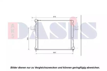 AKS Dasis 520135N Радіатор