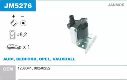 Janmor JM5276 Катушка зажигания Janmor JM5276 Катушка зажигания