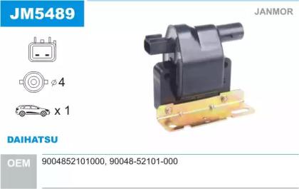 Janmor JM5489 Котушка запалювання Janmor JM5489 Котушка запалювання