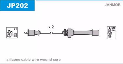 Janmor JP202 Дроти високовольтні системи запалювання