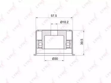 Lynxauto PB-3018 Ролик обводной ремня грм Lynxauto PB-3018 Ролик обводной ремня грм