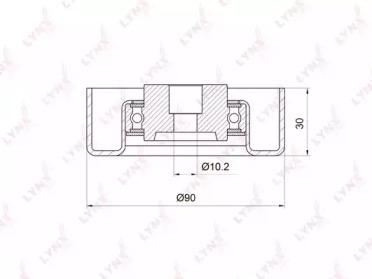 Lynxauto PB-7021 Ролик обводной Lynxauto PB-7021 Ролик обводной