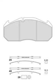 Beral 2905330004145674 Колодки гальмівні